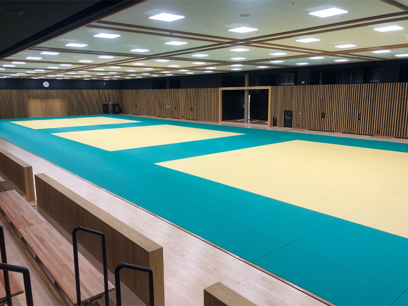 新潟県立武道館謙信公武道館、館内イメージ1