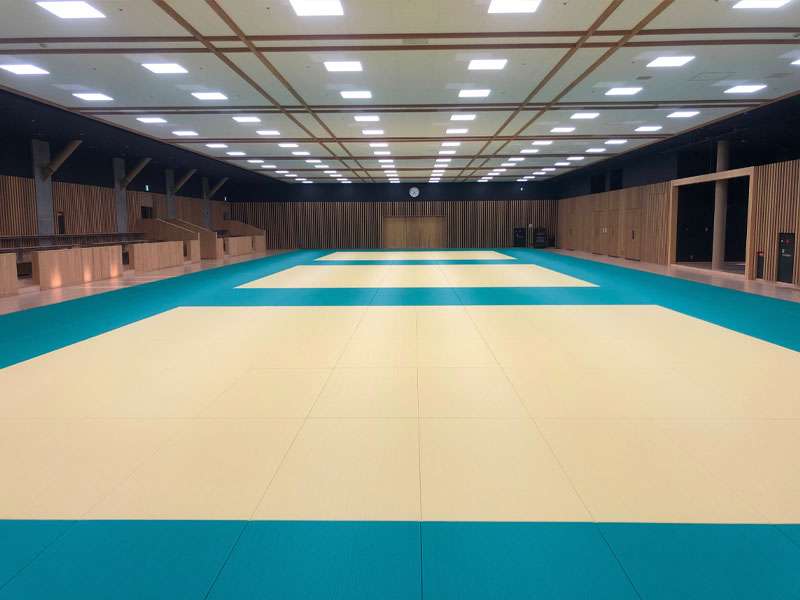 新潟県立武道館謙信公武道館、館内イメージ3